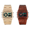 2015fashion Reloj Digital de muñeca madera (HL-CD004)